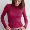 Boat Neck Modal Cashmere Ultralight Top