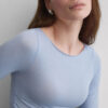 Boat Neck Modal Cashmere Ultralight Top