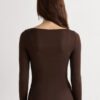 Boat Neck Modal Cashmere Ultralight Top