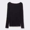 Boat Neck Modal Cashmere Ultralight Top