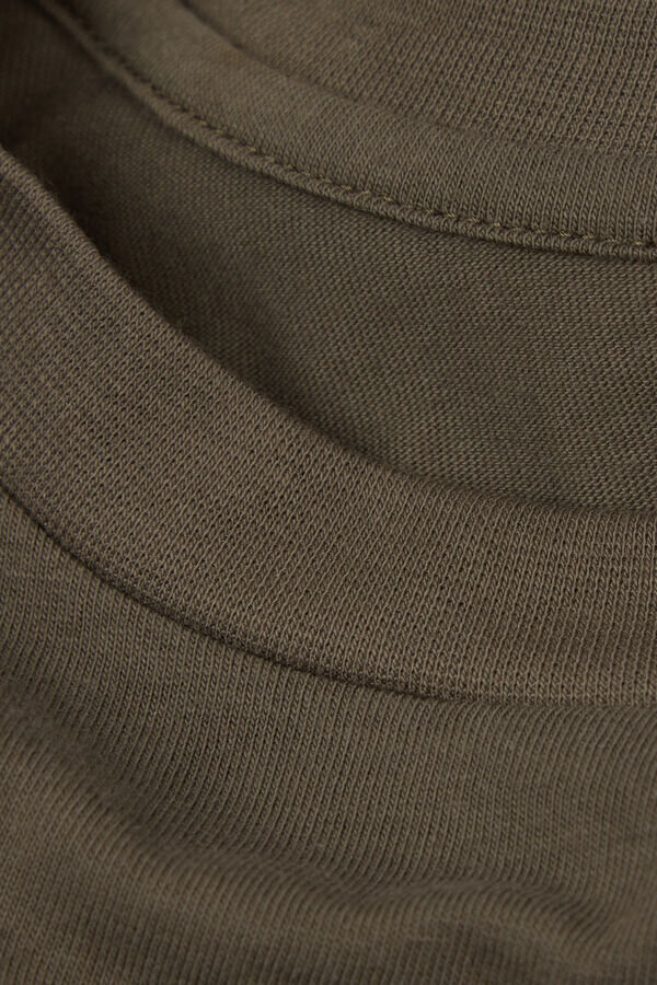 Boxy Fit -lyhythihainen pusero puuvillasta Boxy Fit -lyhythihainen pusero puuvillasta