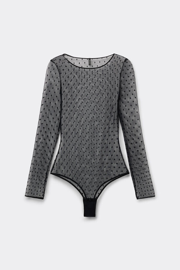 Flirt Fearlessly pitkähihainen Lace Bodysuit Flirt Fearlessly pitkähihainen Lace Bodysuit