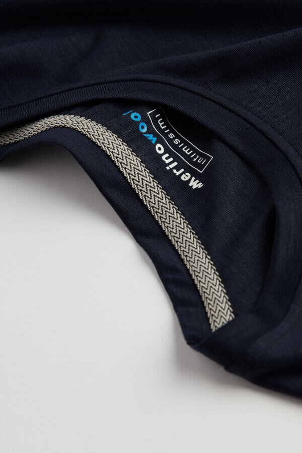 Joustava merinovillainen lyhythihainen T-paita Joustava merinovillainen lyhythihainen T-paita