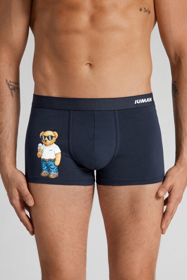 Jäätelö-karhupainatus Superior Cotton Boxers Jäätelö-karhupainatus Superior Cotton Boxers