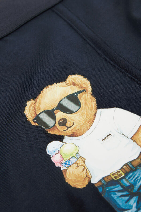 Jäätelö-karhupainatus Superior Cotton Boxers Jäätelö-karhupainatus Superior Cotton Boxers