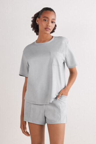 Korkealaatuiset puuvillaiset shortsit