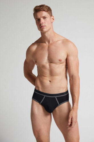 Laadukkaat puuvillaiset alushousut logolla