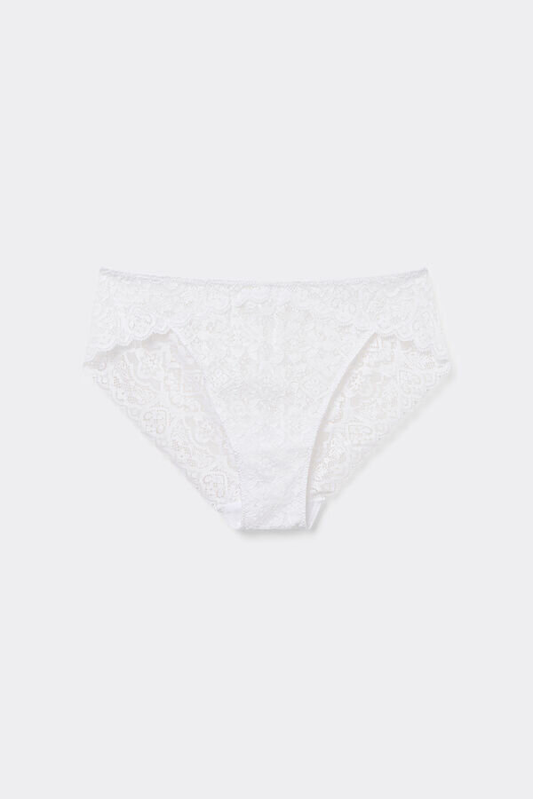 Matalan vyötärön pitsihousut Matalan vyötärön pitsihousut