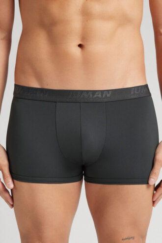 Mikrokuituiset bokserit logolla