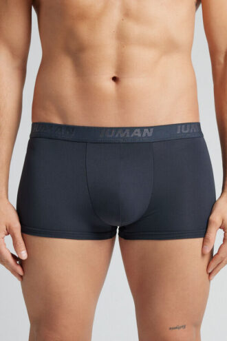 Mikrokuituiset bokserit logolla