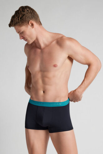 Mikrokuituiset bokserit logolla