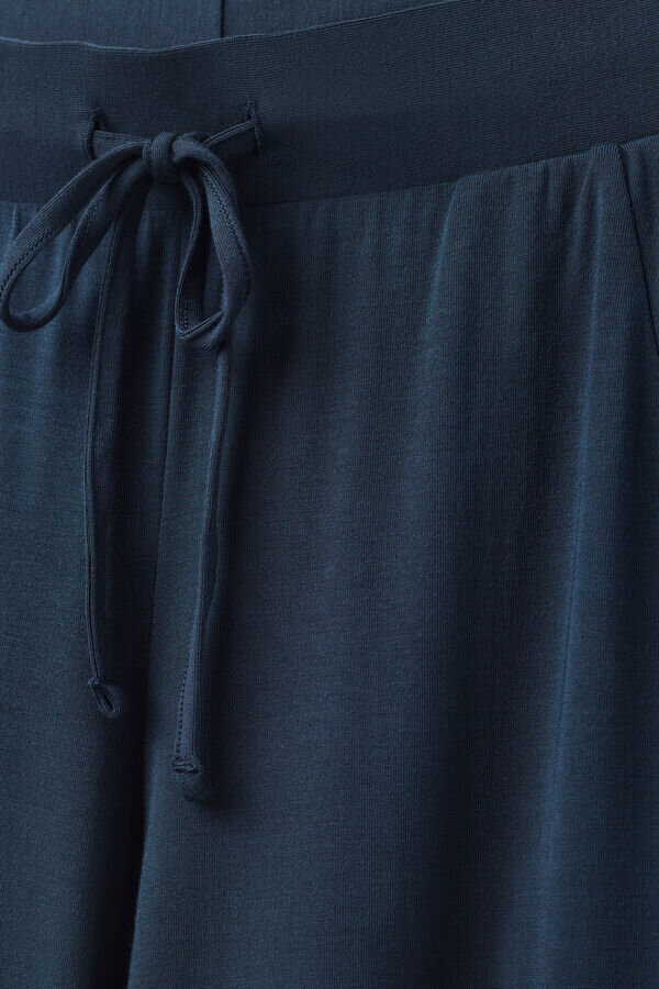 Modal-palazzohousut, täyspitkät Modal-palazzohousut, täyspitkät