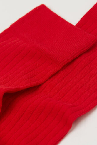 Pehmeät puuvillaiset polvisukat