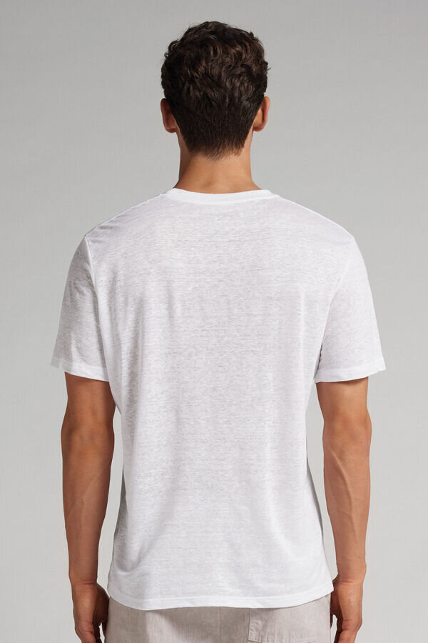 Pellavainen T-paita Pellavainen T-paita