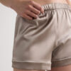 Piped Silk Shorts Piped Silk Shorts