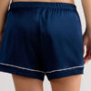 Piped Silk Shorts Piped Silk Shorts