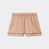 Piped Silk Shorts Piped Silk Shorts