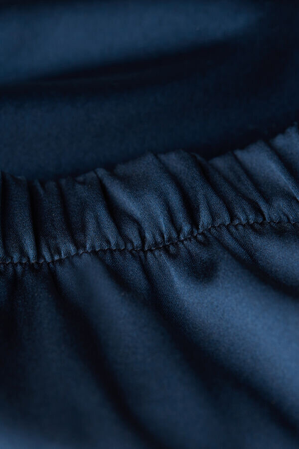 Piped Silk Shorts Piped Silk Shorts