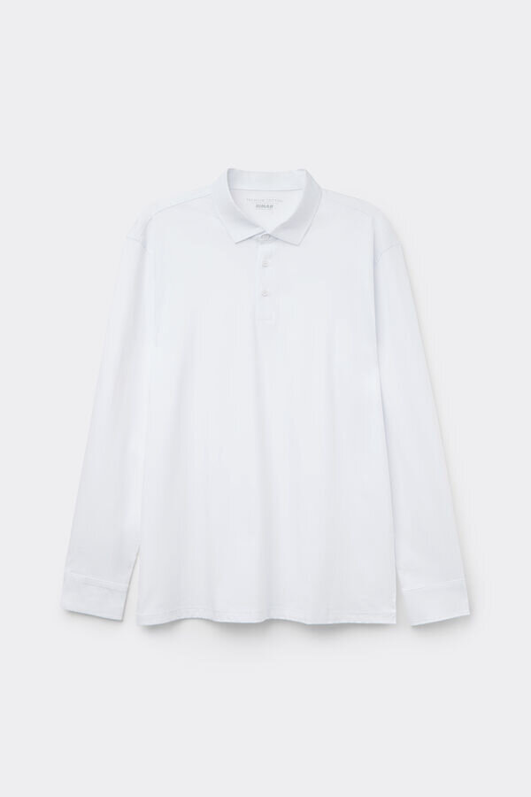 Premium-luokan merseroitu puuvillapikeepaita Premium-luokan merseroitu puuvillapikeepaita