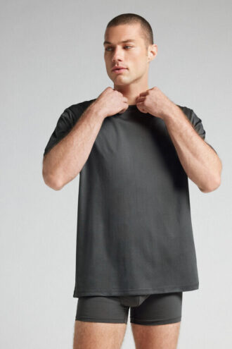 Premium-puuvillainen T-paita