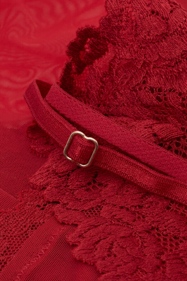 Pretty Flowers -tyllinen ja Lace Bodysuit Pretty Flowers -tyllinen ja Lace Bodysuit