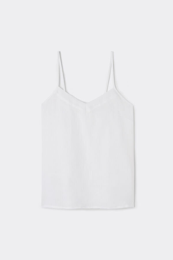 Puhdas pellavainen toppi pellavakankaasta Puhdas pellavainen toppi pellavakankaasta