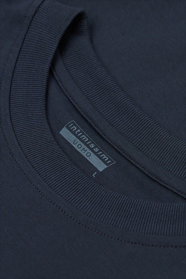 Puuvillainen interlock-oversized-t-paita Puuvillainen interlock-oversized-t-paita