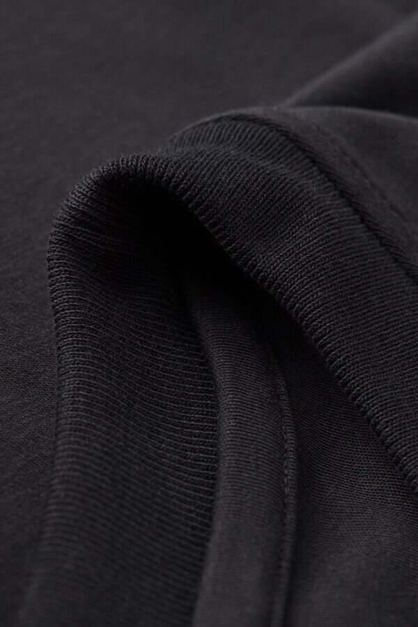 Puuvillainen interlock-oversized-t-paita Puuvillainen interlock-oversized-t-paita