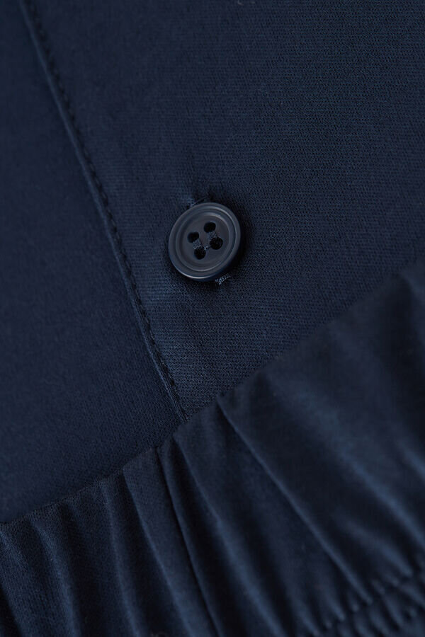 Puuvillaiset, edestä avonaiset, täyspitkät pyjamat Puuvillaiset, edestä avonaiset, täyspitkät pyjamat