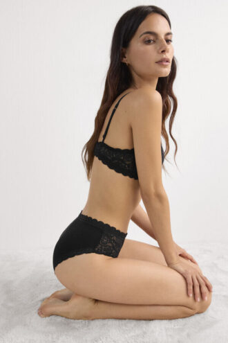 Puuvillaiset pitsialushousut