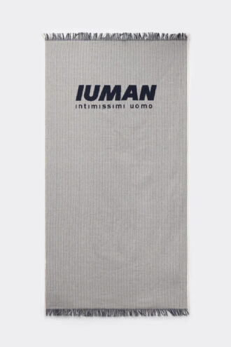 Raidallinen rantapyyhe