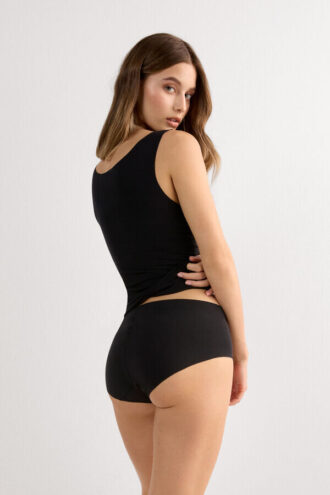 Saumaton puuvillainen hipster-alusvaate