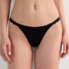 Silkki- ja pitsinen G-string