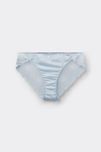 Silkkiset kukat -silkki- ja pitsialushousut