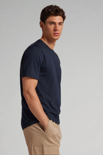 Slub-puuvillainen T-paita