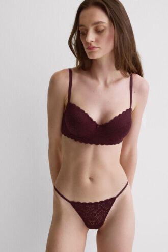 Sofia-pitsinen balconette-rintaliivi