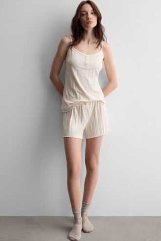 Sweet Pointelle -lyhyt pyjama