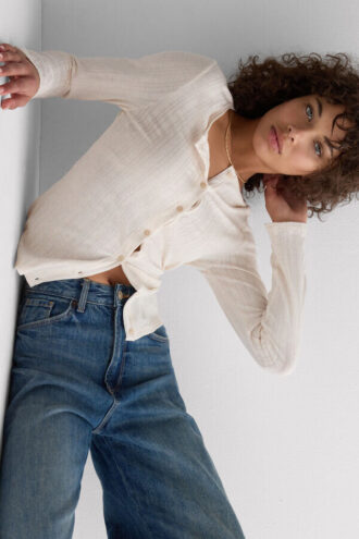 Sweet Pointelle -neuletakki