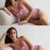 The Love Club -pitsinen babydoll-mekko