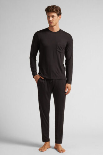 Täyspitkät mikromodaalipyjamat