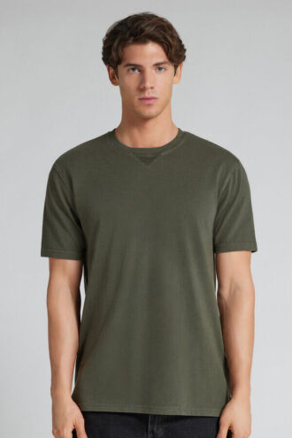 Washed Collection Pique T-paita